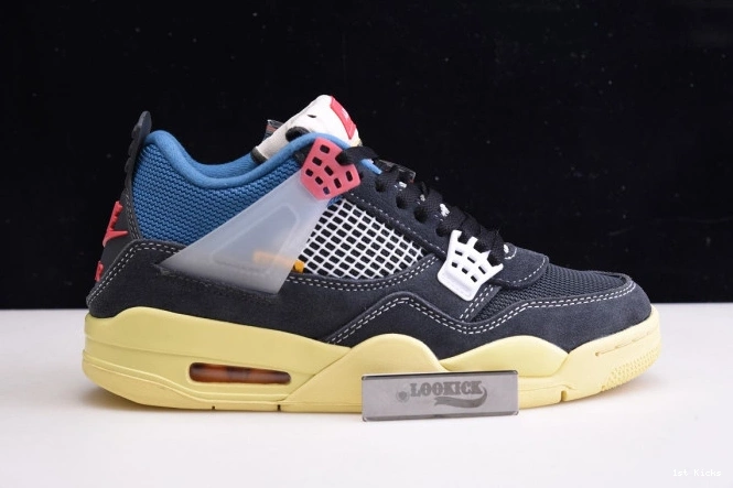 1st Kicks RETRO AIR OFF 4 NOIR UNION JORDAN DC9533-001 0715